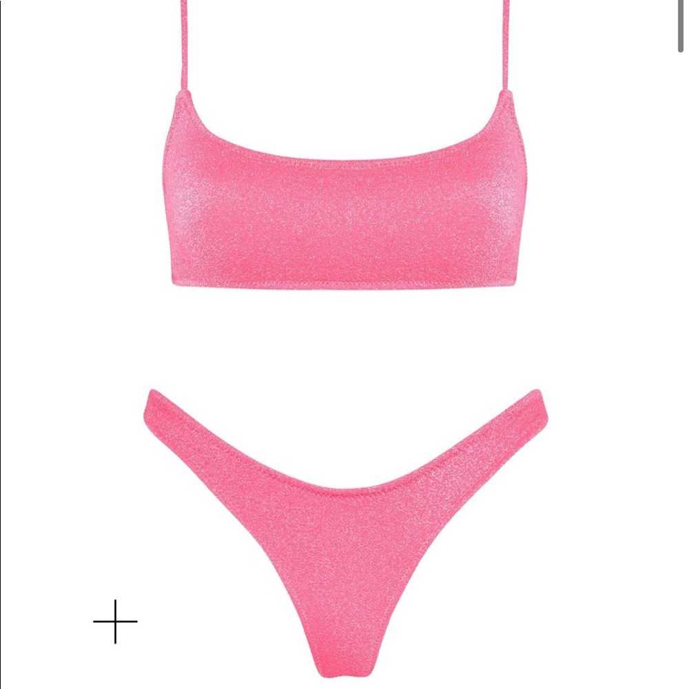 Brand new pink pitaya sparkle bikini